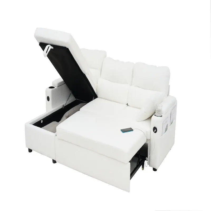 2 In 1, L-Shaped Pull Out Sectional My Store