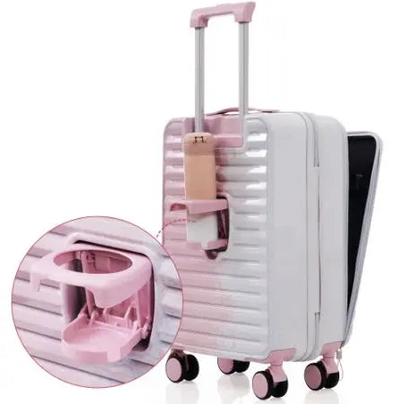 Luggage 3Piece Sets, 20  24 With Front Pocket My Store