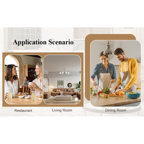 Dining Table Set With 4 Brown Suede Chairs. Inkedjoy