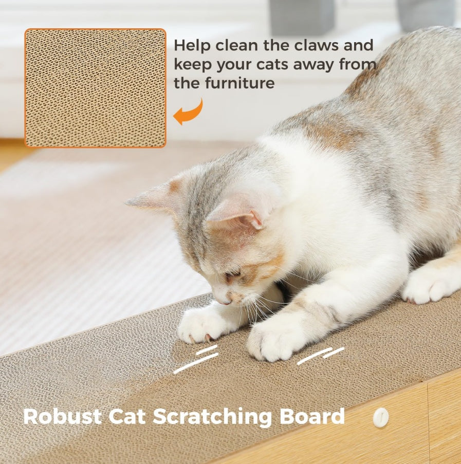 MUlti-Hole Fun Cat Tunnel With Scratching Board My Store