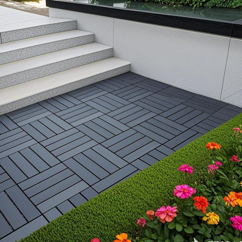 Waterproof, Wear-resistant, DIY Assembly, Garden, Courtyard, Balcony,plastic Flooring Inkedjoy