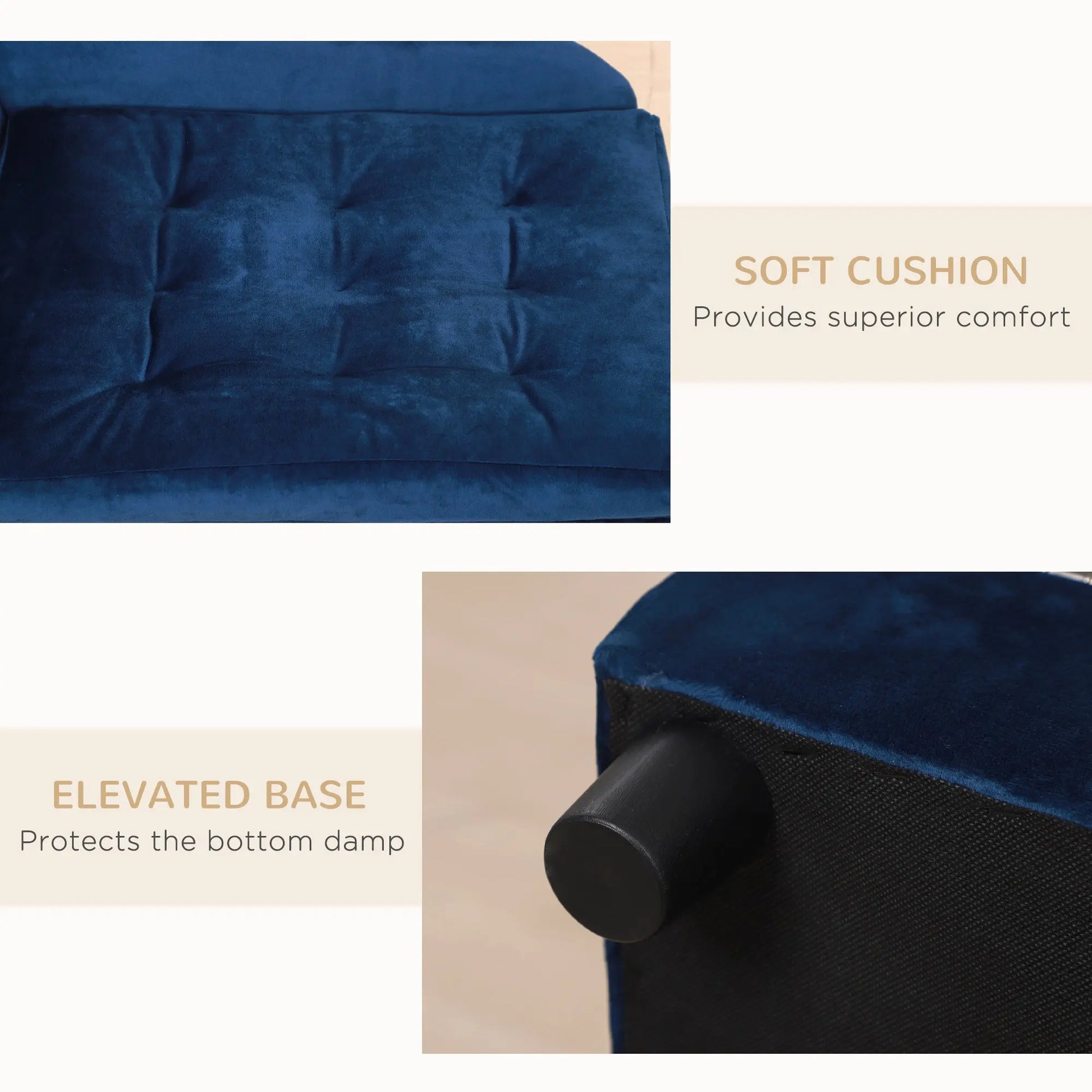 Luxury Small Dog Bed With Hidden Storage My Store