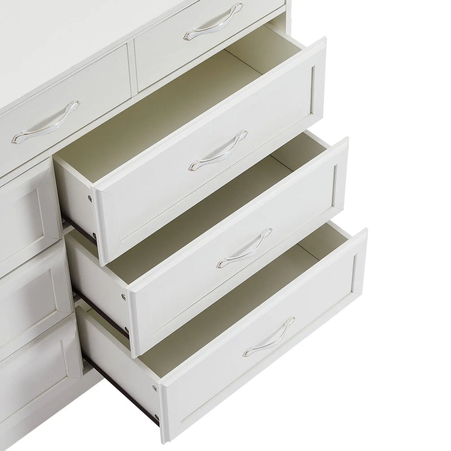 Bedroom 9-Drawer Dresser With Antique Handles, Wood Chest For Kids Room My Store