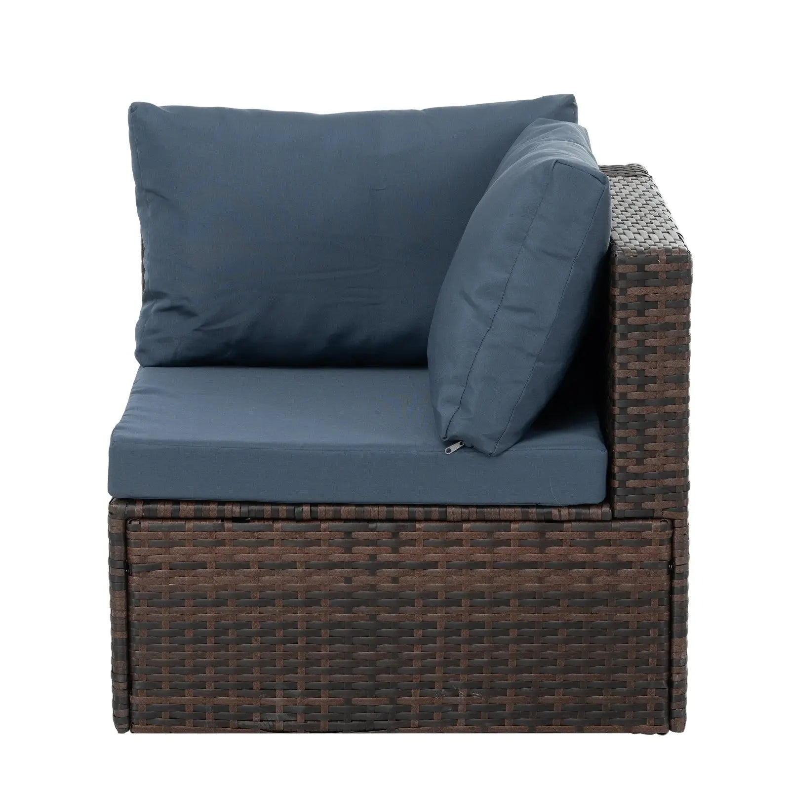 Patio Furniture, Outdoor Furniture, Seasonal PE Wicker Furniture, 5 Set Wicker Furniture With Temper My Store