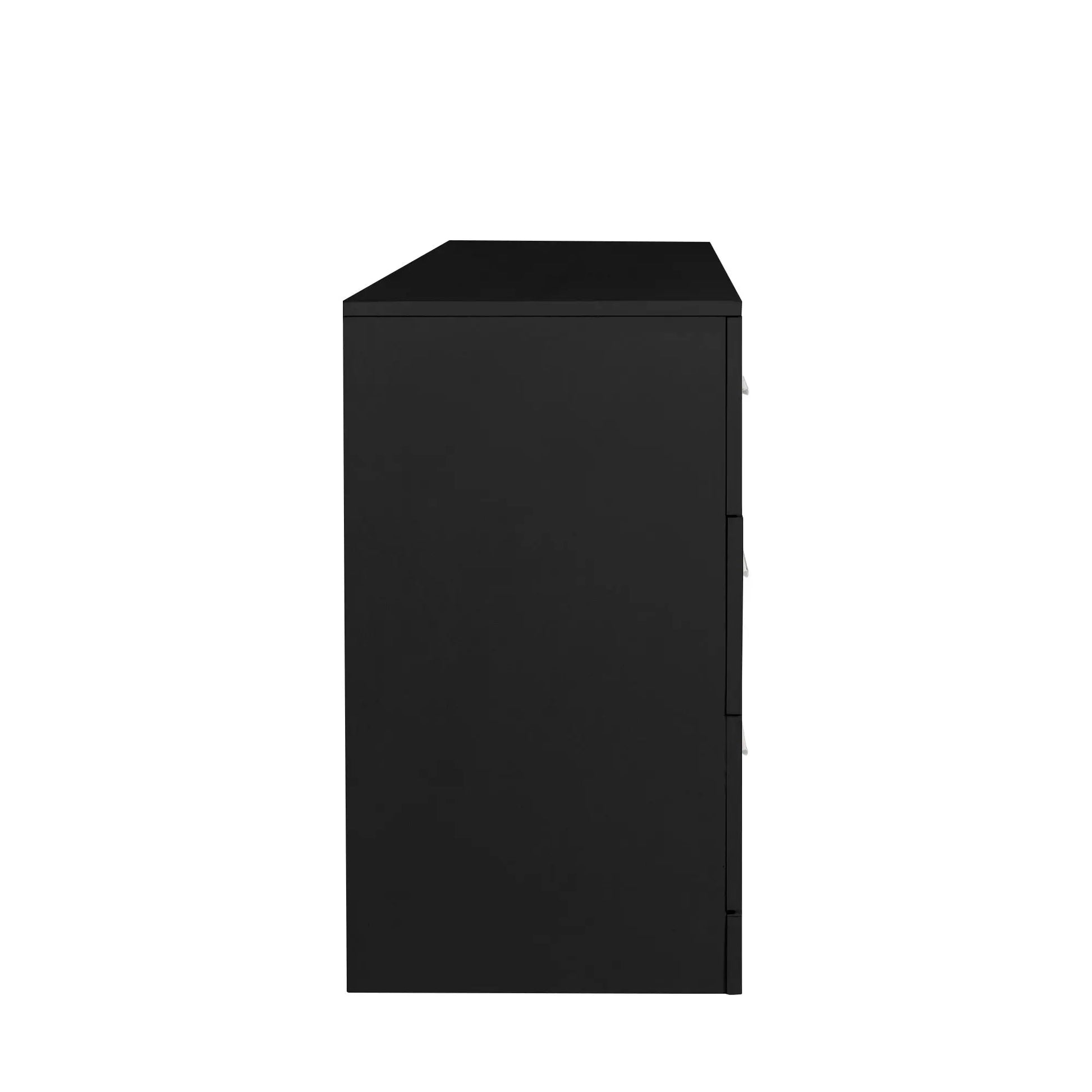 Black Particle Board With Triamcinol, Six Drawer Dresser My Store