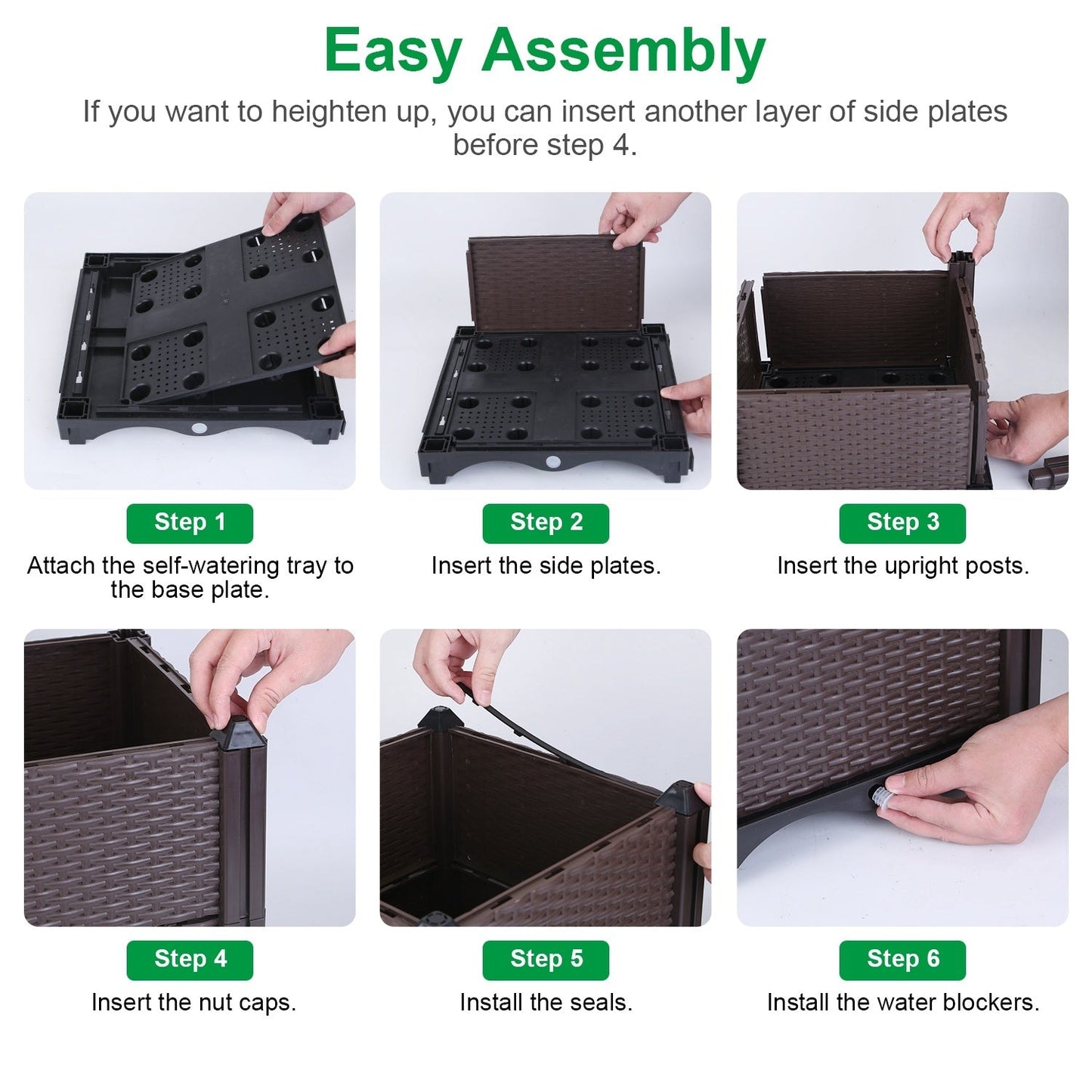 Elevated Garden Flowerpot For Outdoor Plants My Store