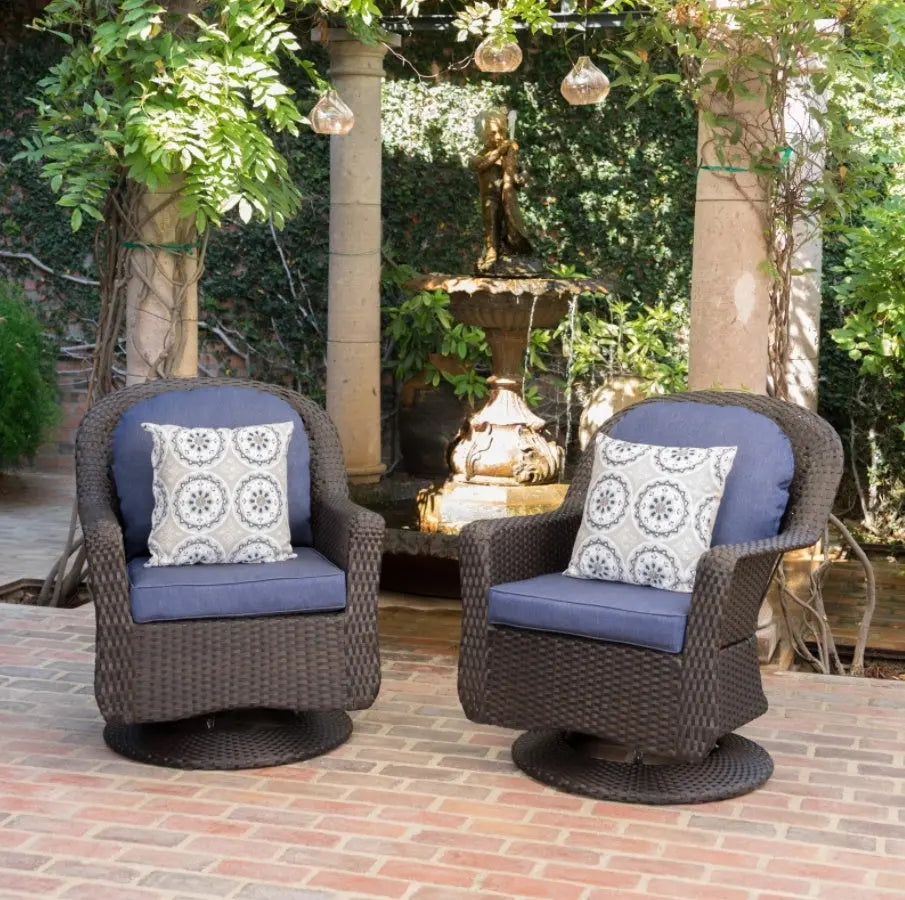 LIAM SWIVEL CLUB CHAIR  Set Of 2 My Store