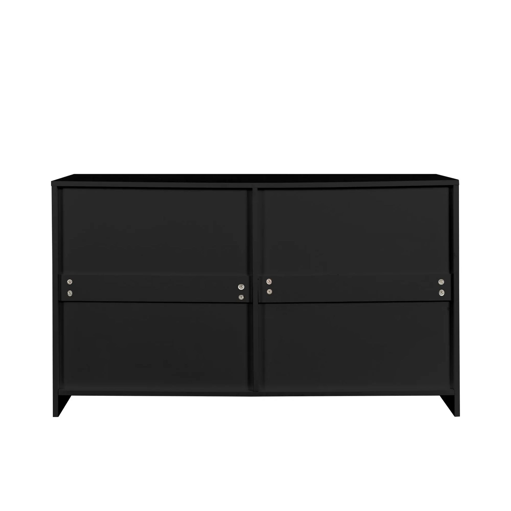 Black Particle Board With Triamcinol, Six Drawer Dresser My Store