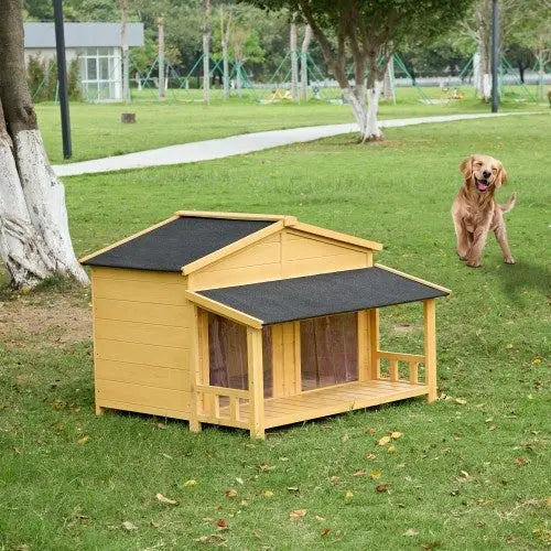 Dog House Pine Wood My Store
