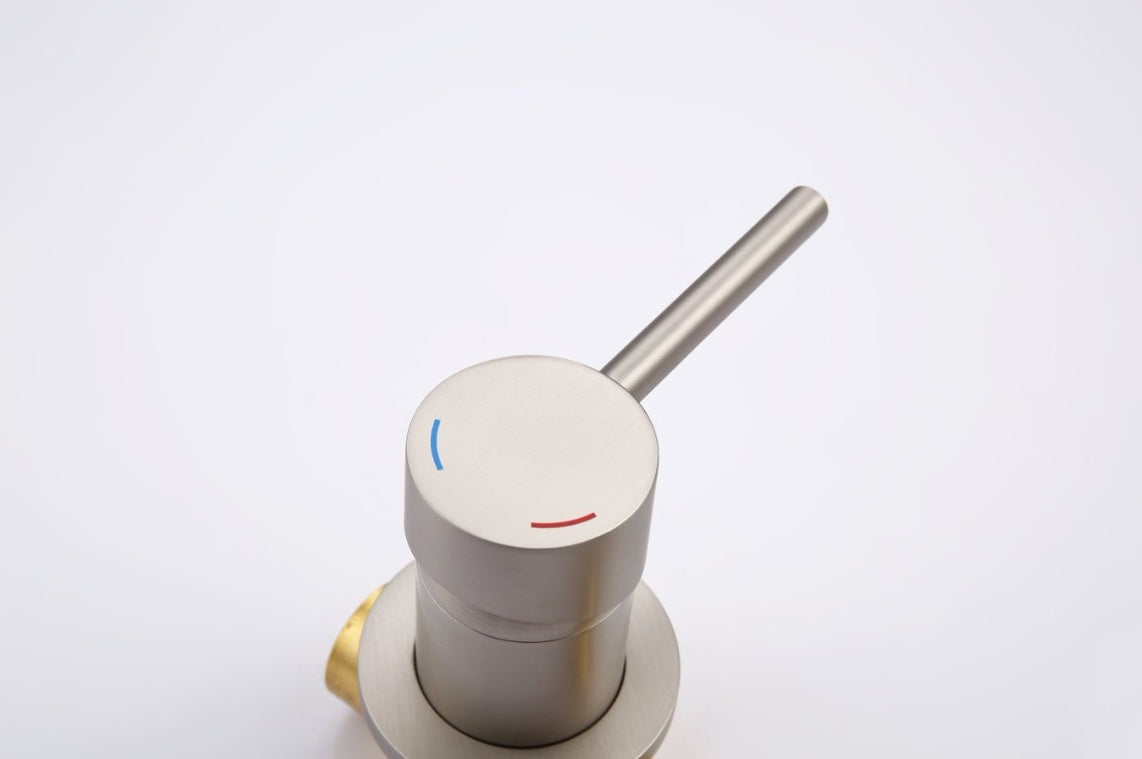 Wall Mount Faucet For Bathroom Sink Or Bathtub- Brushed Nickel Ohberri