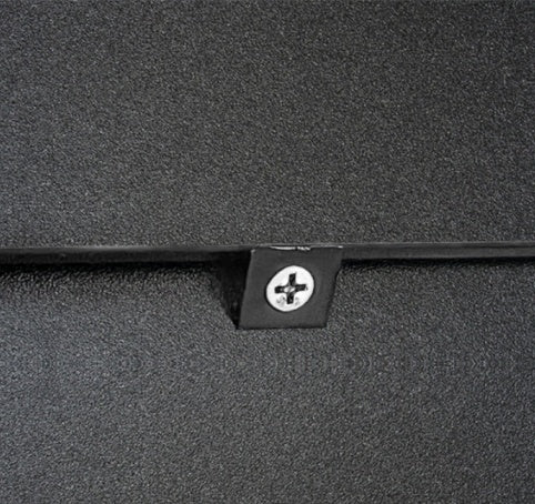 4-layer Black Shoe Cabinet With LED Lights And Bluetooth Control Inkedjoy