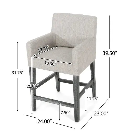 2-piece Set Of 26 Inch Dining Chairs My Store