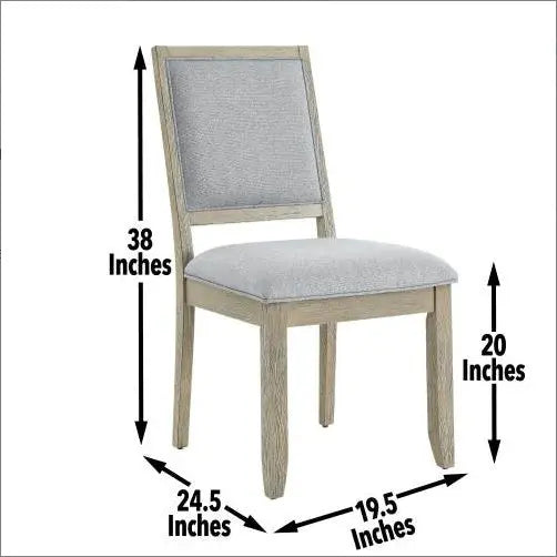 Carena - Side Chair Gray My Store
