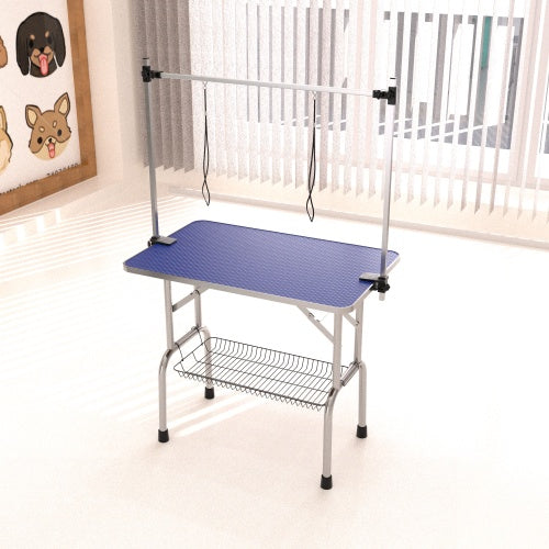 Folding Dog Pet Grooming Table Heavy Duty Stainless Steel Inkedjoy