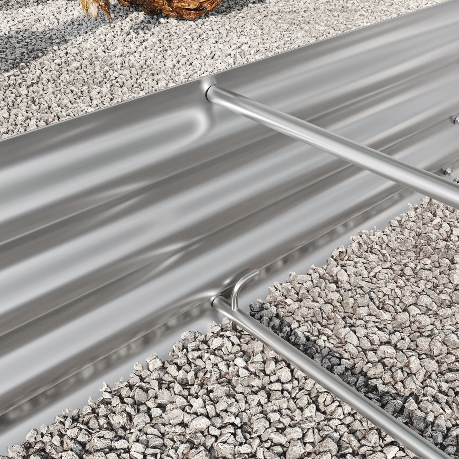 Oval Large Metal Raised Garden Bed For Plants, Vegetables, Flowers My Store