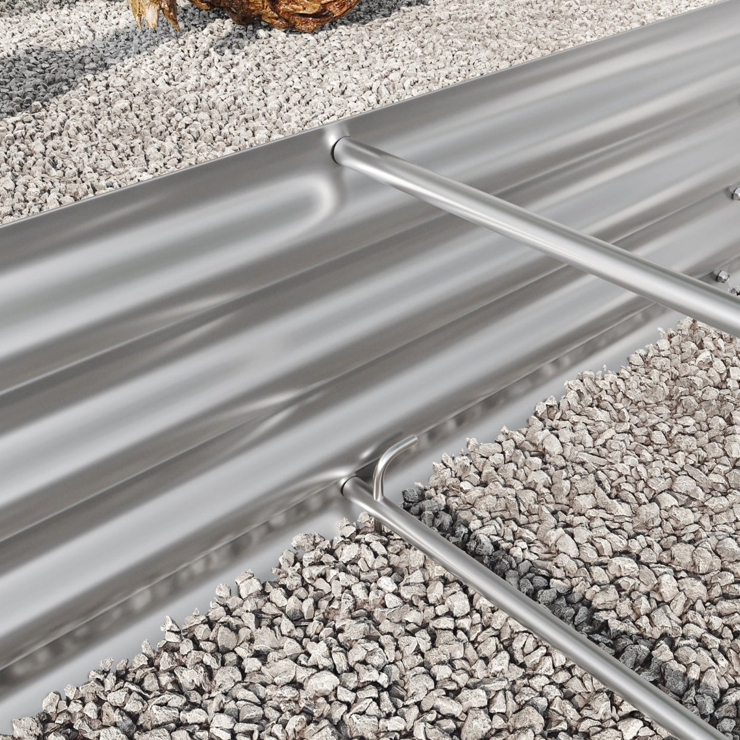 Oval Large Metal Raised Garden Bed For Plants, Vegetables, Flowers My Store