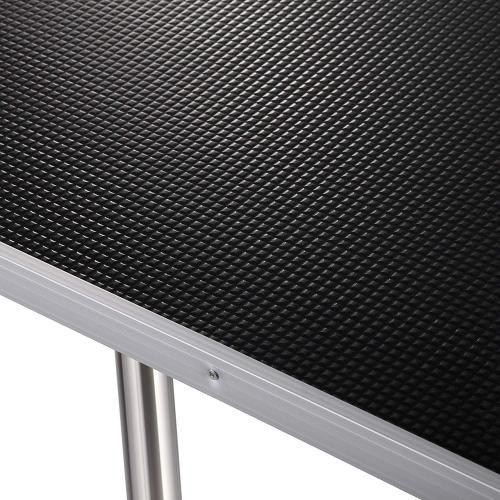 Professional Dog Pet Grooming Table Large Adjustable Heavy Duty Portable With Armrests And Lasso & Grid Tray Inkedjoy