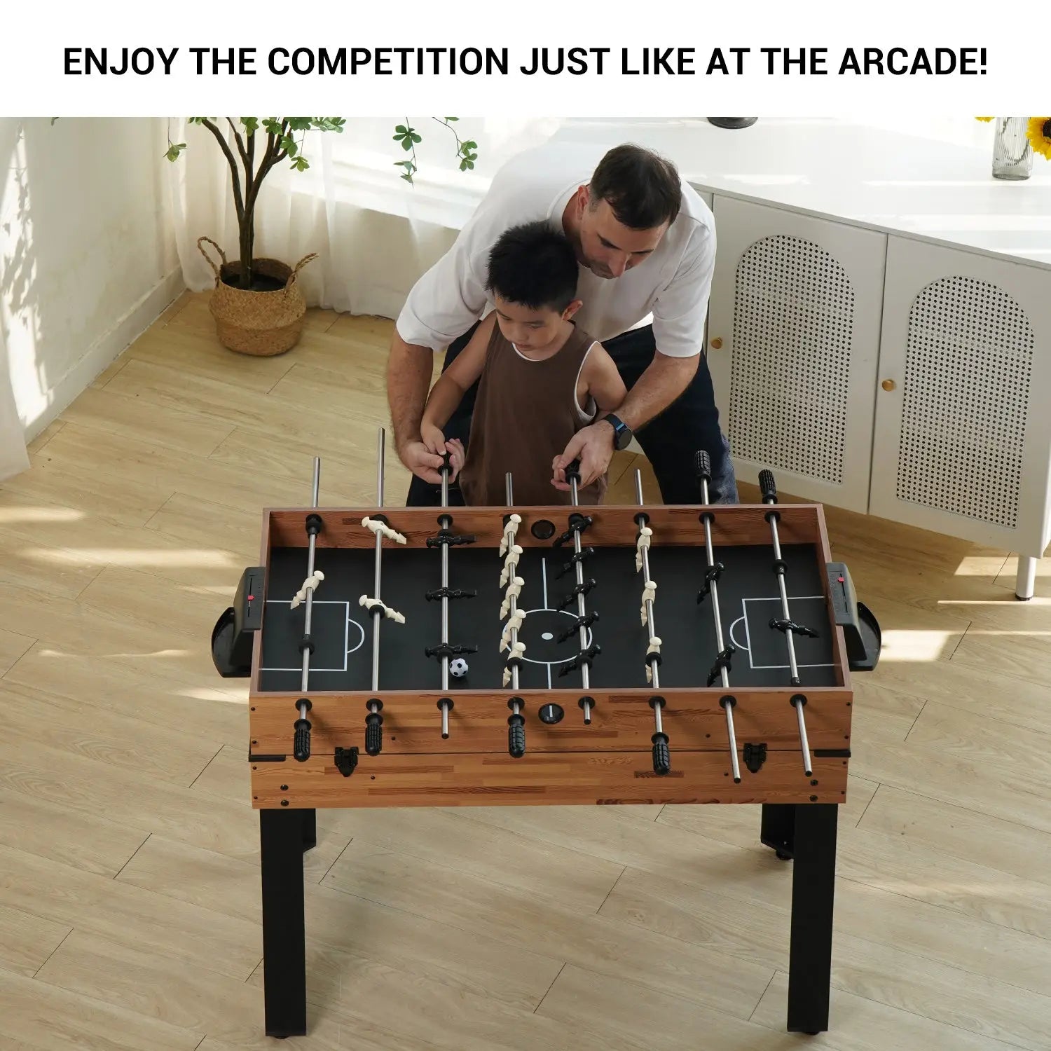 48in Folding Portable Combination Game Table  Set With Ping Pong, Air Hockey, Pool Billiards For Kids And Adults, Indoor And Outdoor Games My Store