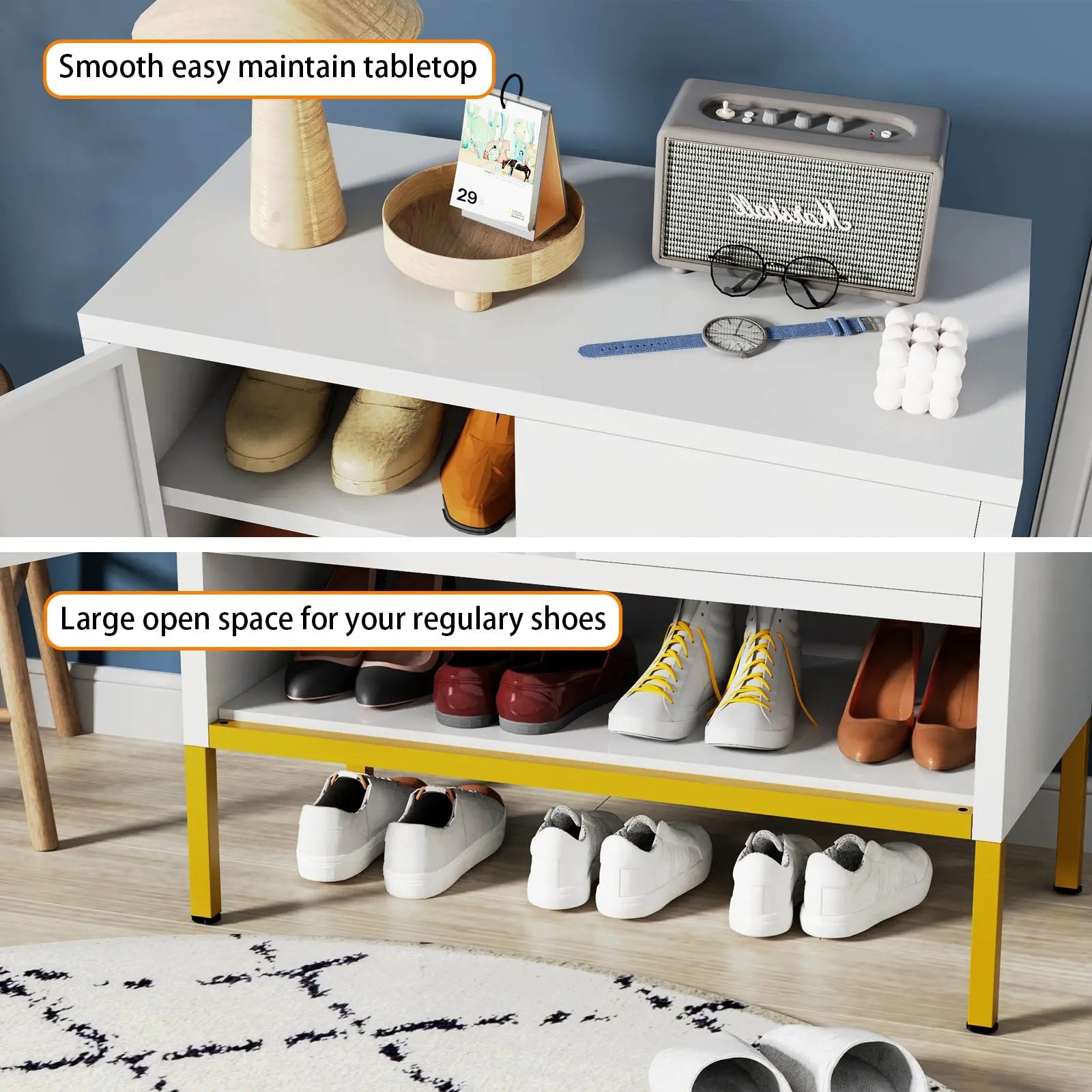 2-Door Shoes Cabinet My Store