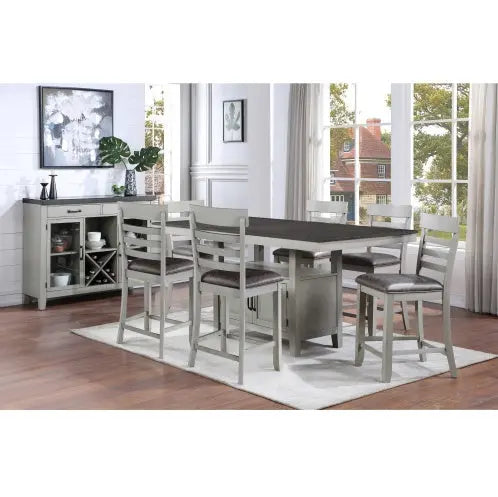 Hyland - Counter Chair Dark Gray My Store