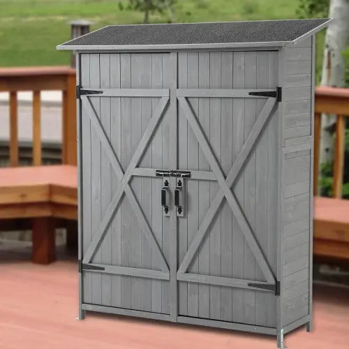 56L X 19.5W X 64H Outdoor Storage Shed My Store