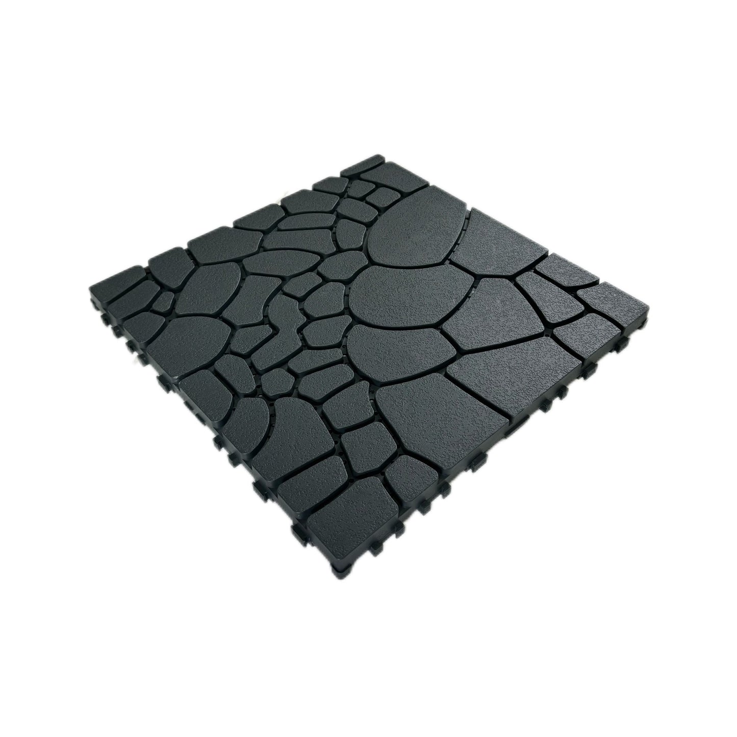 Waterproof, Wear-resistant, DIY Assembly, Garden, Courtyard, Balcony,plastic Flooring Inkedjoy