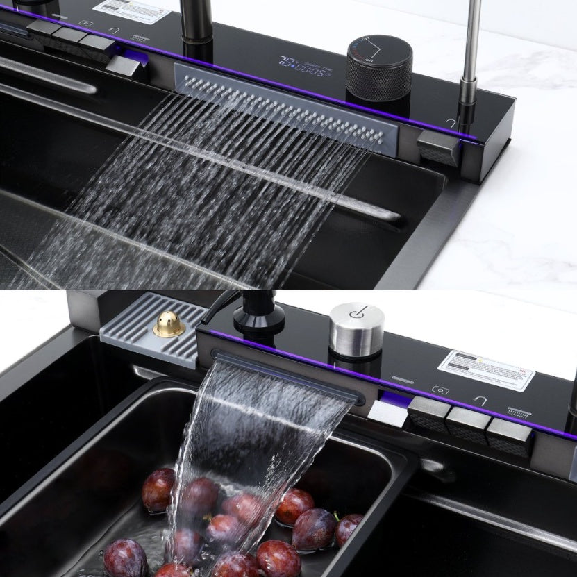 Pull-out Facuet Single Bowl Sink Kitchen My Store