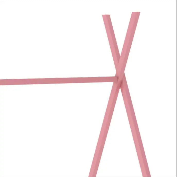 Metal Twin Size House Platform Bed With Triangle Structure My Store