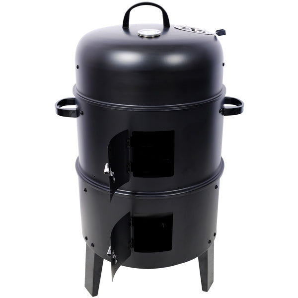 Charcoal Smoked Grill, Outdoor Cooking, 16 Inch - Ohberri