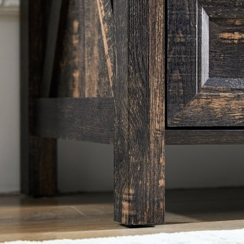 Fiberboard Farmhouse 6-Drawer Bedroom Dresser Inkedjoy