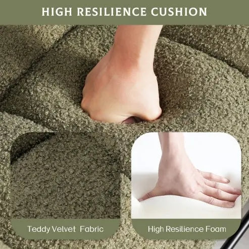 Modern Rocking Accent Chair- Deep Green My Store