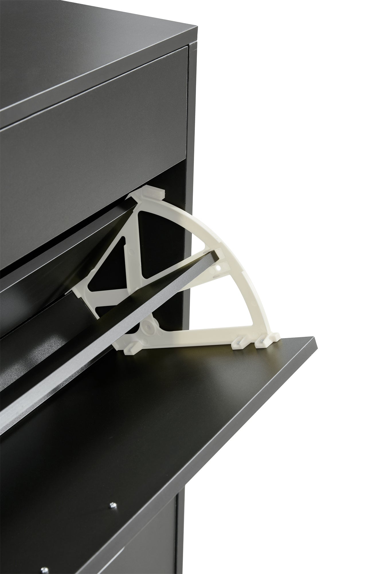 Shoe Storage Shelves, Grey Inkedjoy