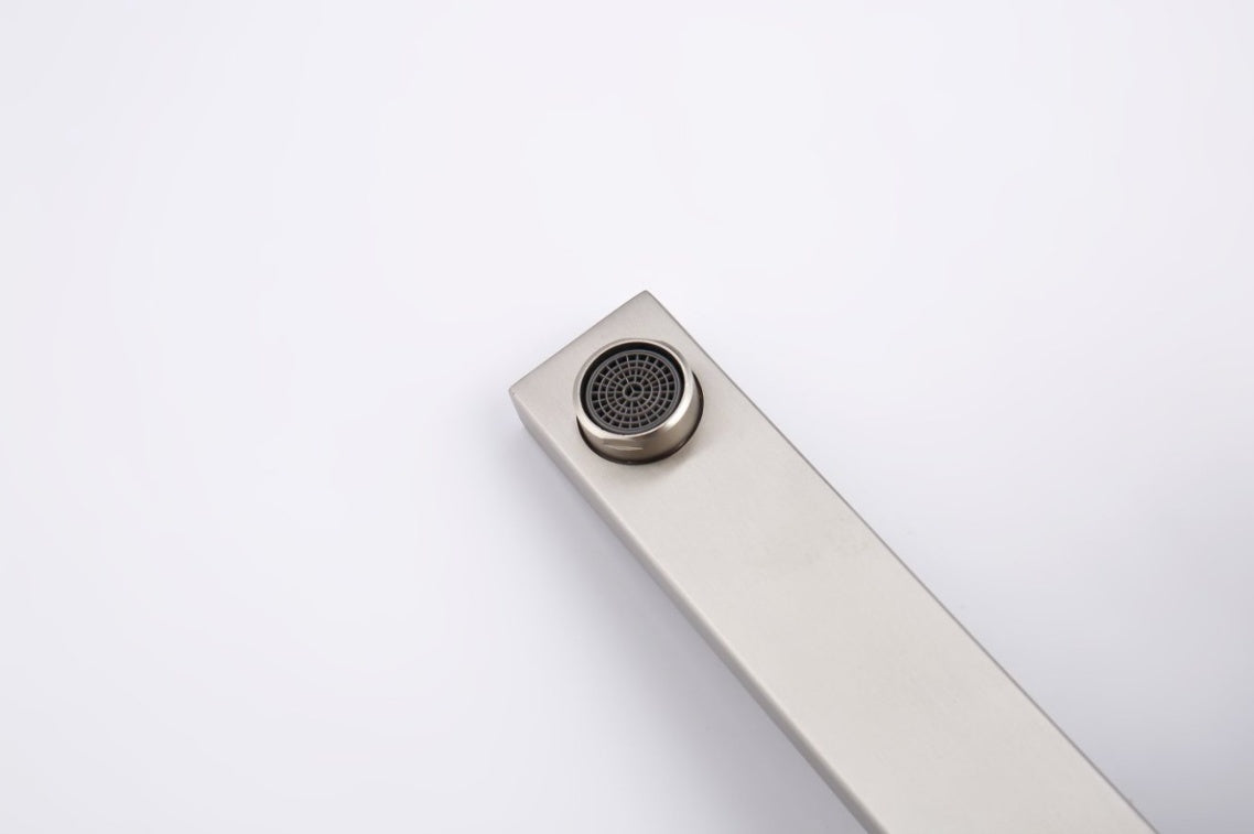 Wall Mount Faucet For Bathroom Sink Or Bathtub- Brushed Nickel Ohberri