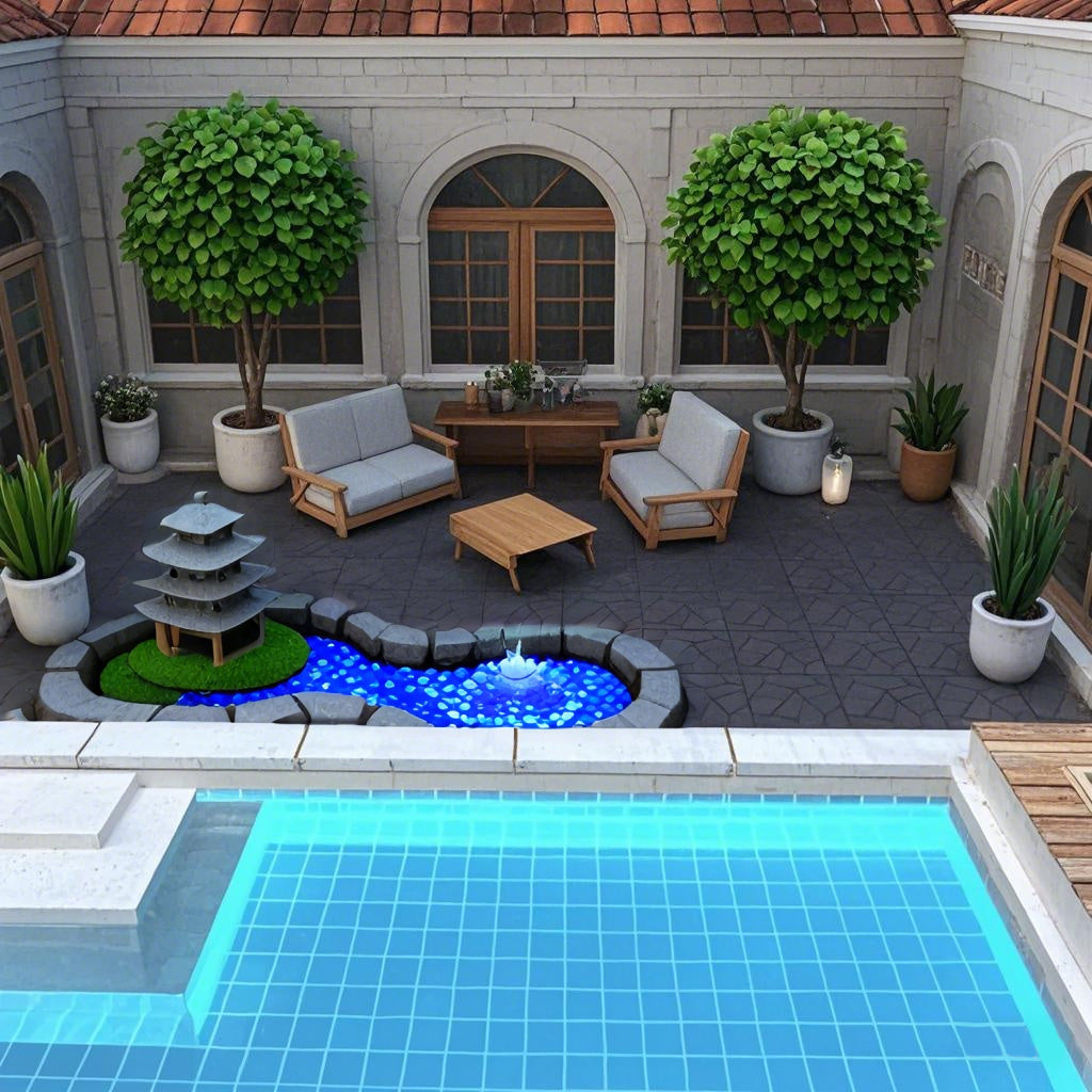 Waterproof, Wear-resistant, DIY Assembly, Garden, Courtyard, Balcony,plastic Flooring Inkedjoy