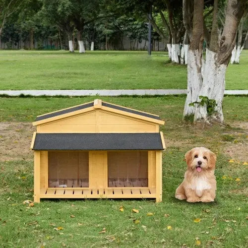 Dog House Pine Wood My Store