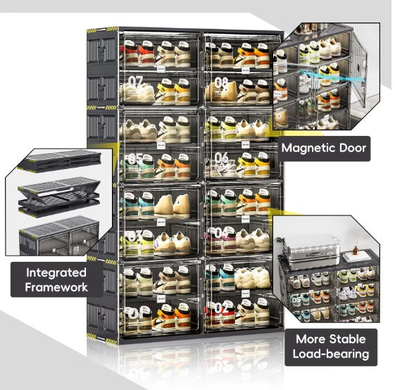 Plastic Shoe Organizer Cabinet Inkedjoy