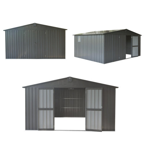 11x 9 With Galvanized Steel Frame Windows- Dark Gray Inkedjoy