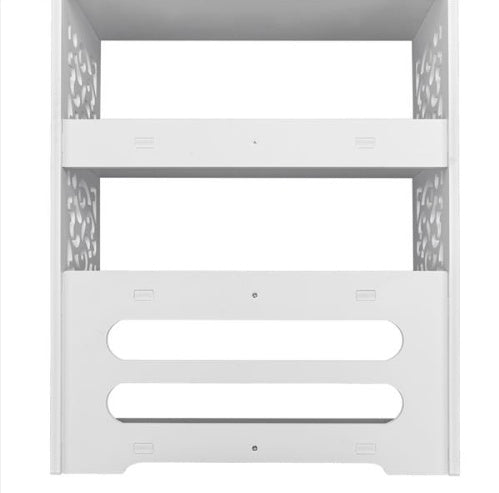 Wood Plastic Board-6 Layer Carved Shoe Rack Inkedjoy