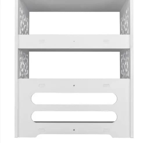 Wood Plastic Board-6 Layer Carved Shoe Rack Inkedjoy