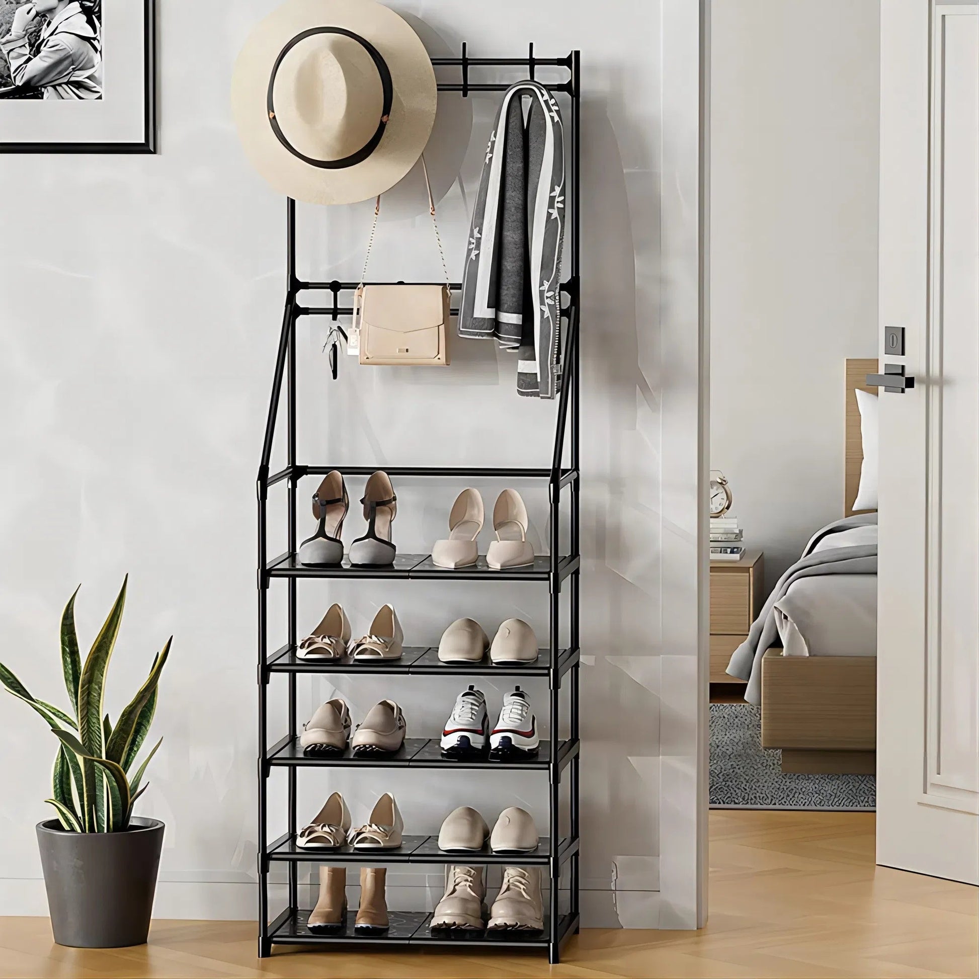 5-Tier Shoe Rack Shoe Storage Inkedjoy