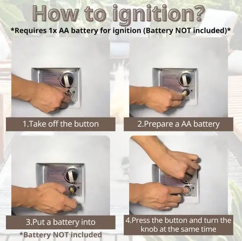 Outdoor Propane Fire Pit Table,Compact Streamlined Modern 20-inch,Round Graphite Base With Waterproof Cover,Free Lava Rocks My Store