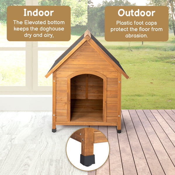 Black Asphalt Roof Dog House My Store