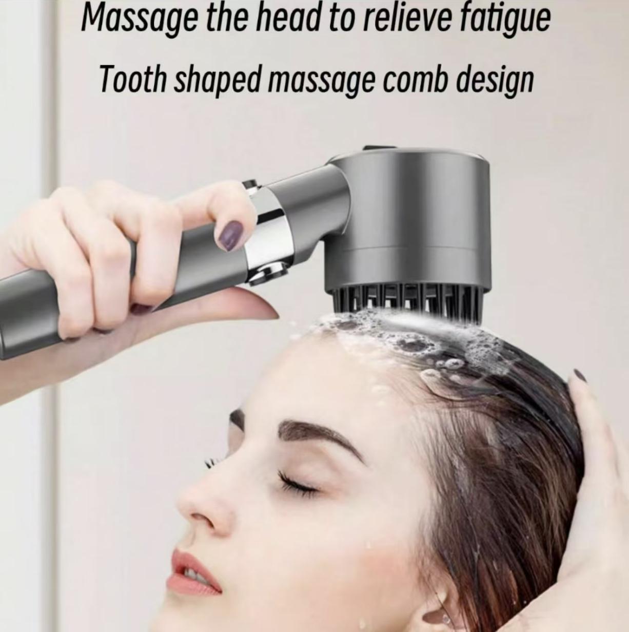Shower Head Set With Massage Heads, Multiple Filters And Mode-Switching Function For Various Watering Modes Inkedjoy