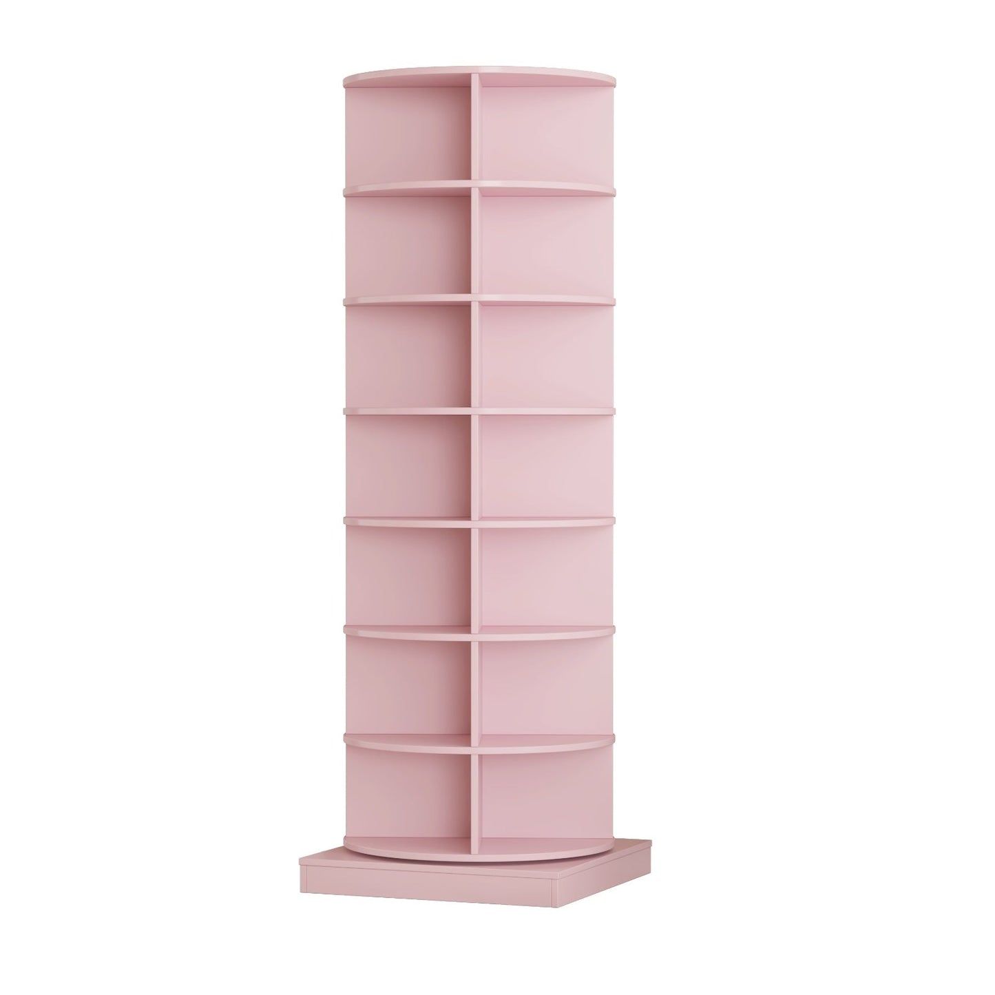 New 360 Rotating Shoe Cabinet With 7 Layers Can Accommodate Up To 28 Paris Shoes Inkedjoy