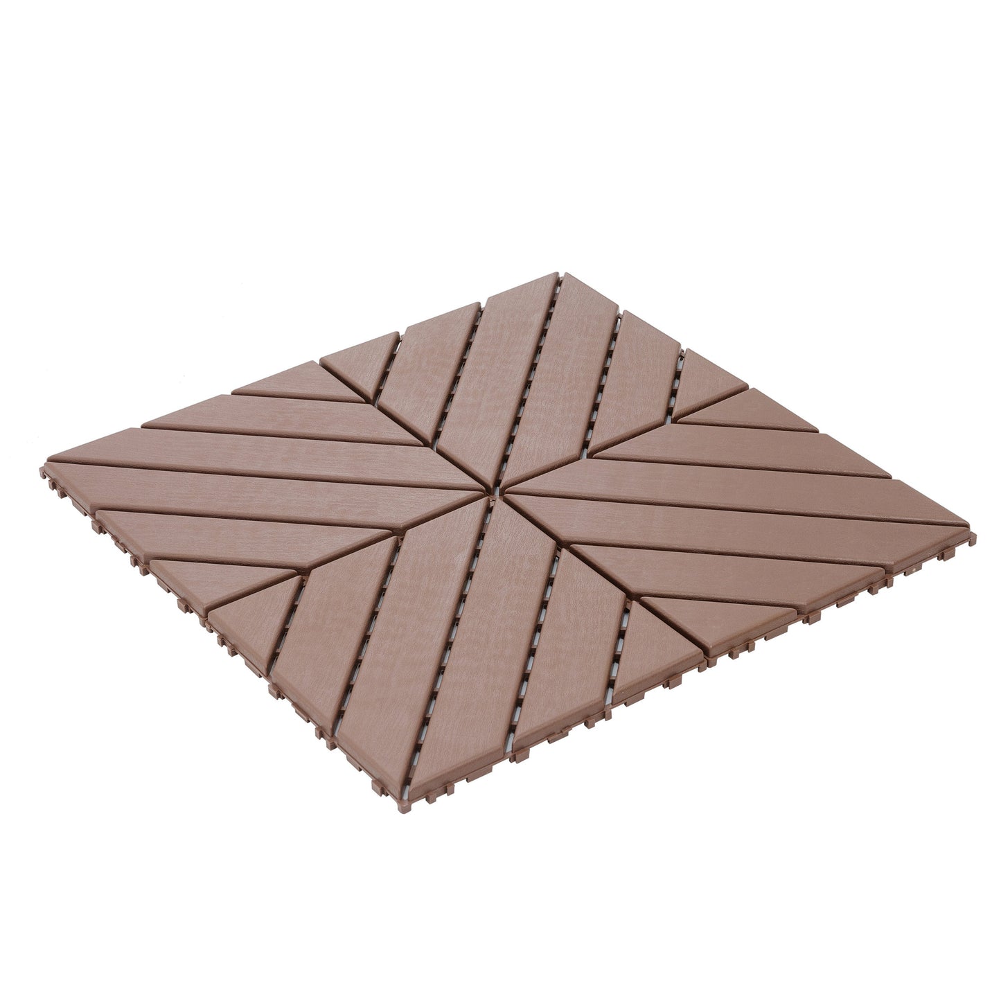 Waterproof, Wear-resistant, DIY Assembly, Garden, Courtyard, Balcony,plastic Flooring Inkedjoy