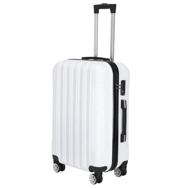 Vertical Pattern Three-in-one Trolley Case With Handle And Universal Wheels Inkedjoy