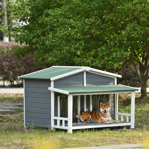 Large Wooden Dog House My Store