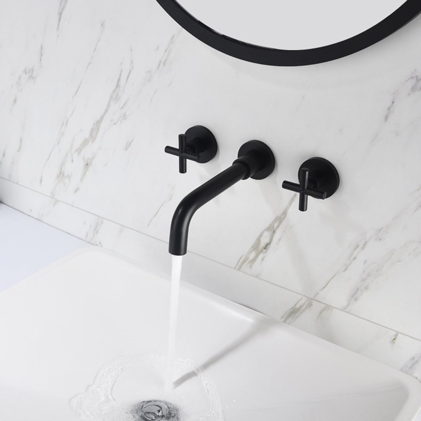 Bathroom Faucets, Wall-mounted Bathroom Sink Faucets My Store