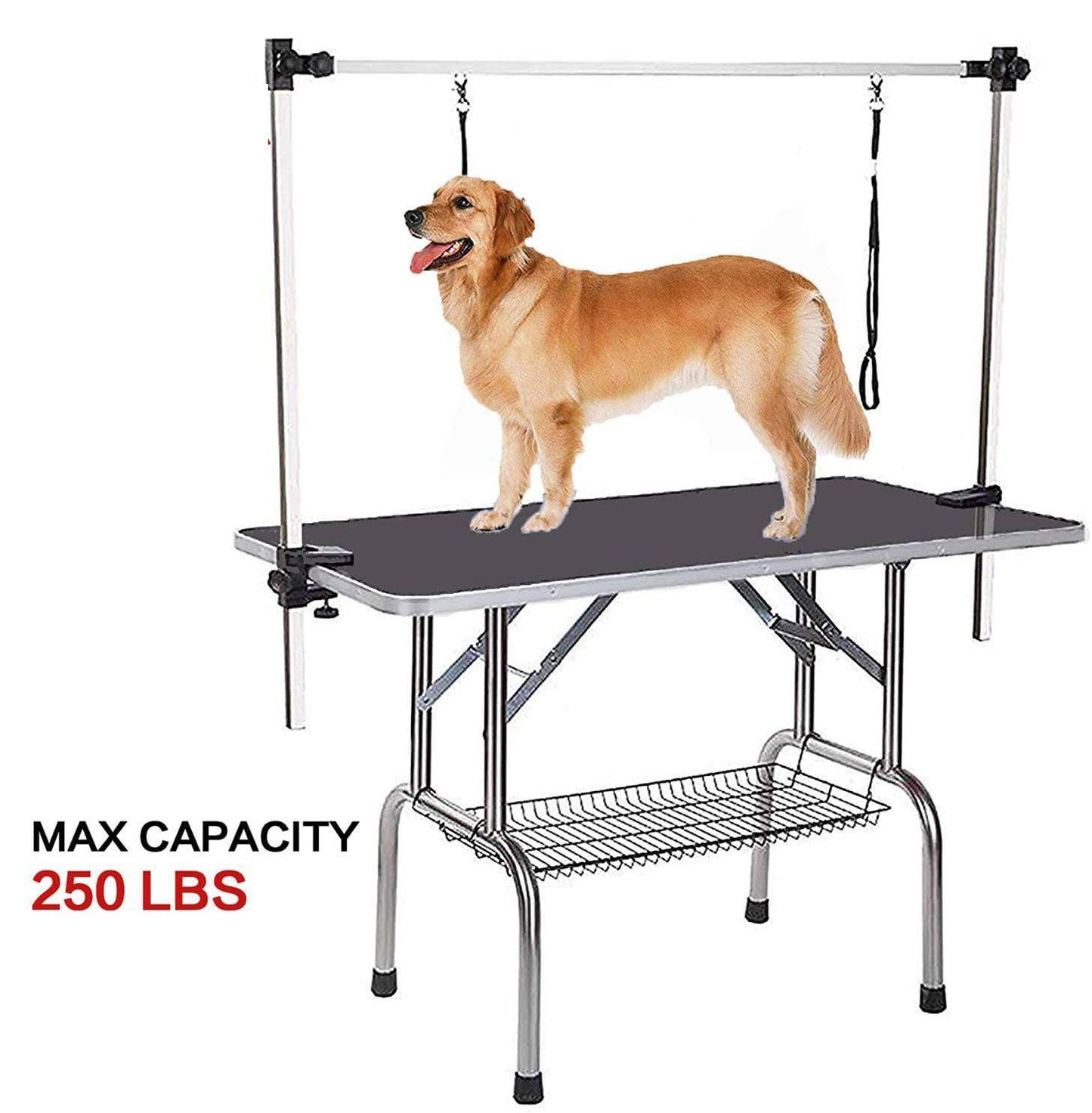 Portable Professional Dog Pet Grooming Table Adjustable Heavy Duty Inkedjoy