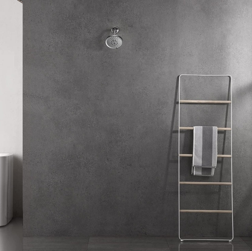 6 Spray Settings High Pressure 5 Rain Fixed Shower head - Brushed Nickel Inkedjoy